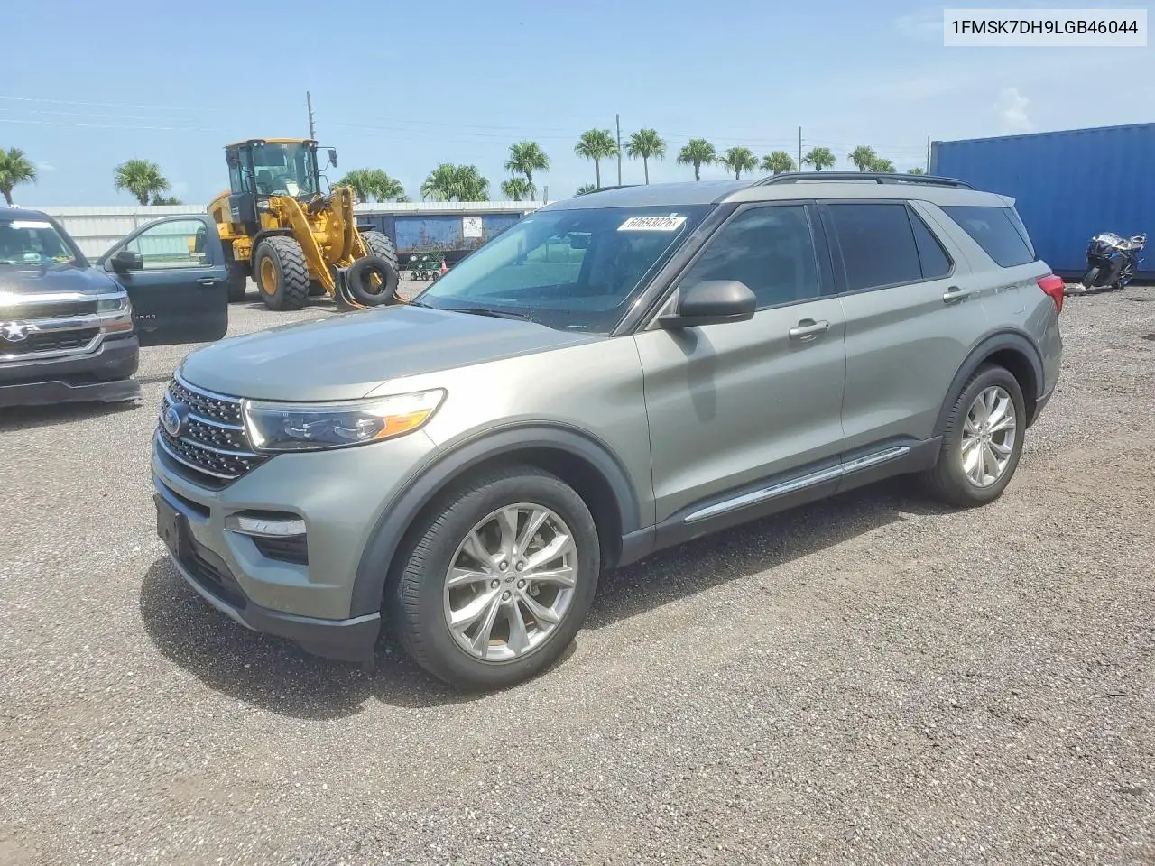 2020 Ford Explorer Xlt VIN: 1FMSK7DH9LGB46044 Lot: 60693026