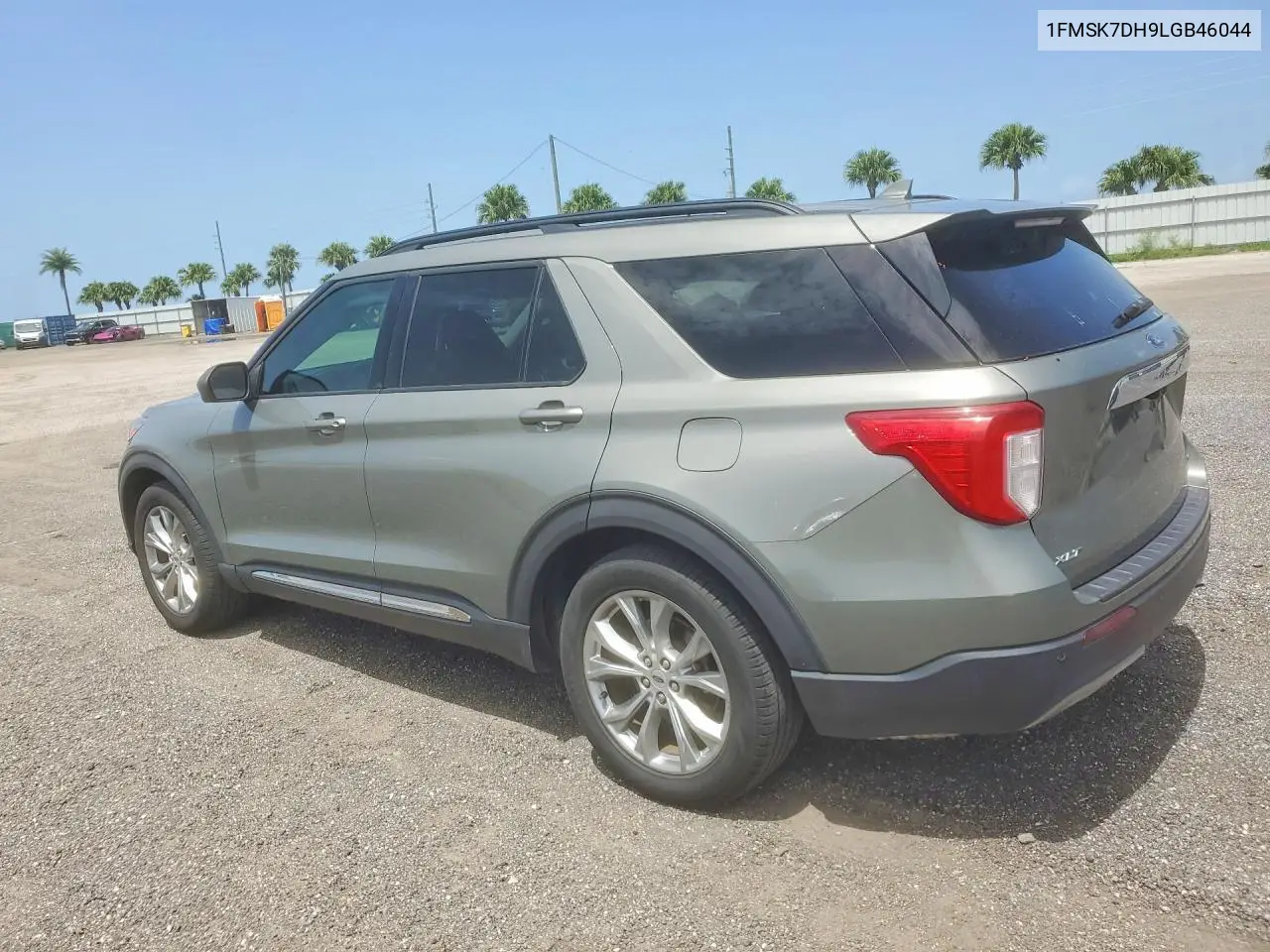 2020 Ford Explorer Xlt VIN: 1FMSK7DH9LGB46044 Lot: 60693026