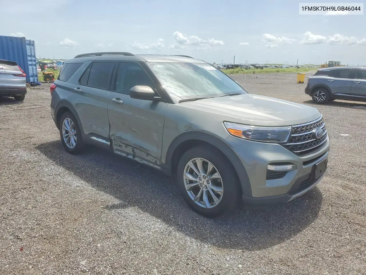2020 Ford Explorer Xlt VIN: 1FMSK7DH9LGB46044 Lot: 60693026
