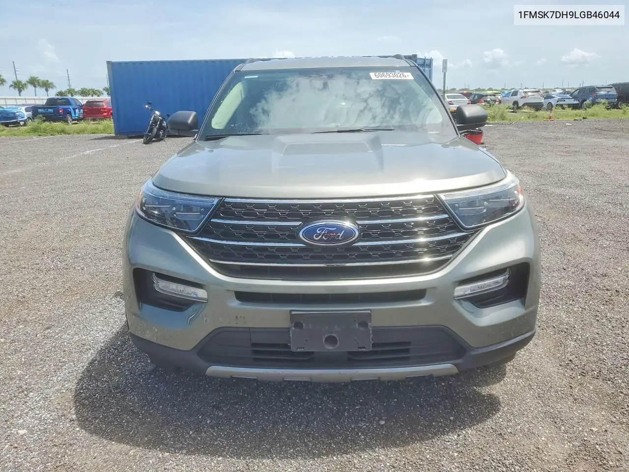 2020 Ford Explorer Xlt VIN: 1FMSK7DH9LGB46044 Lot: 60693026