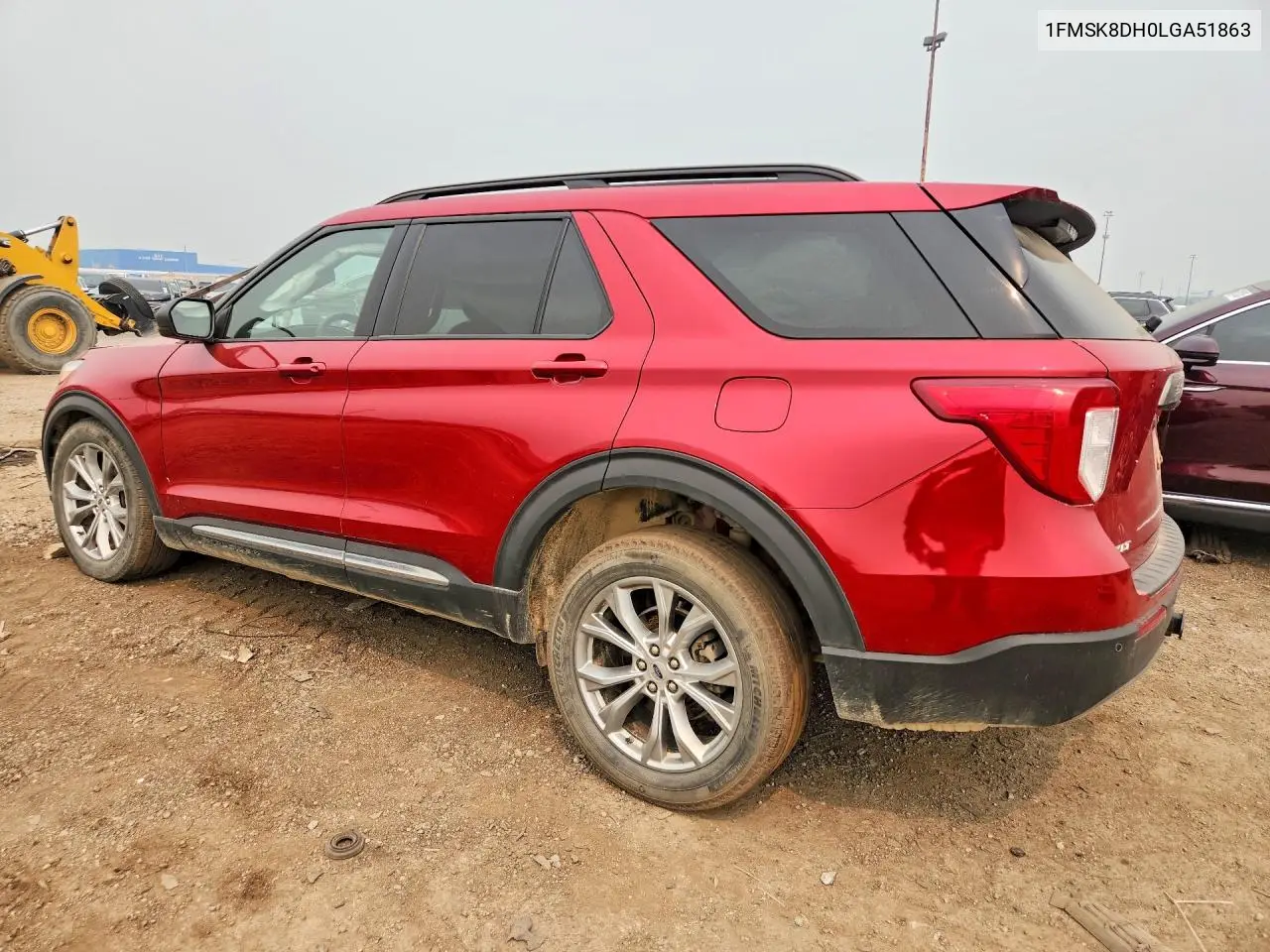 2020 Ford Explorer Xlt VIN: 1FMSK8DH0LGA51863 Lot: 60985076