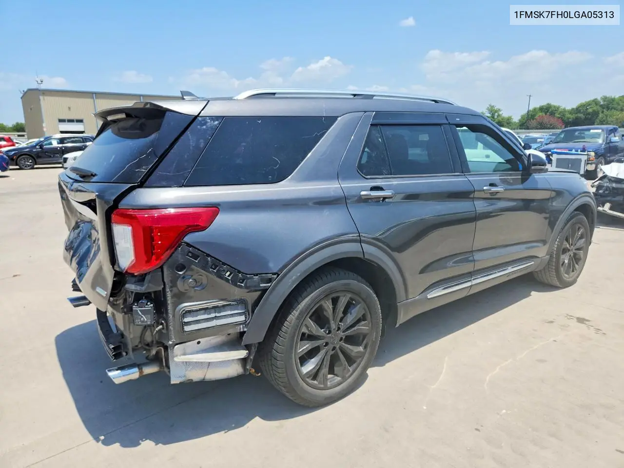 2020 Ford Explorer Limited VIN: 1FMSK7FH0LGA05313 Lot: 61725586