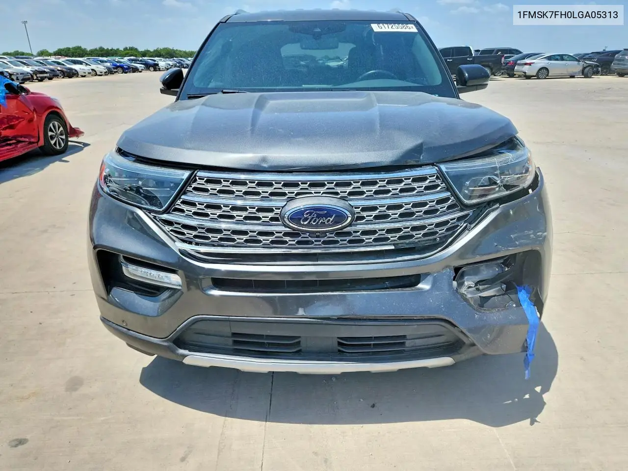 2020 Ford Explorer Limited VIN: 1FMSK7FH0LGA05313 Lot: 61725586
