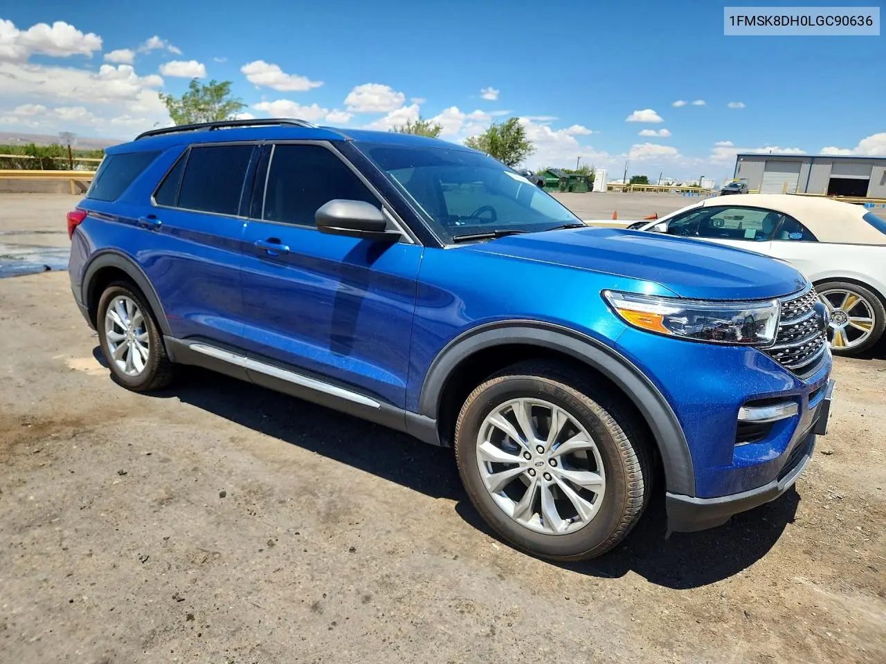 2020 Ford Explorer Xlt VIN: 1FMSK8DH0LGC90636 Lot: 61820826