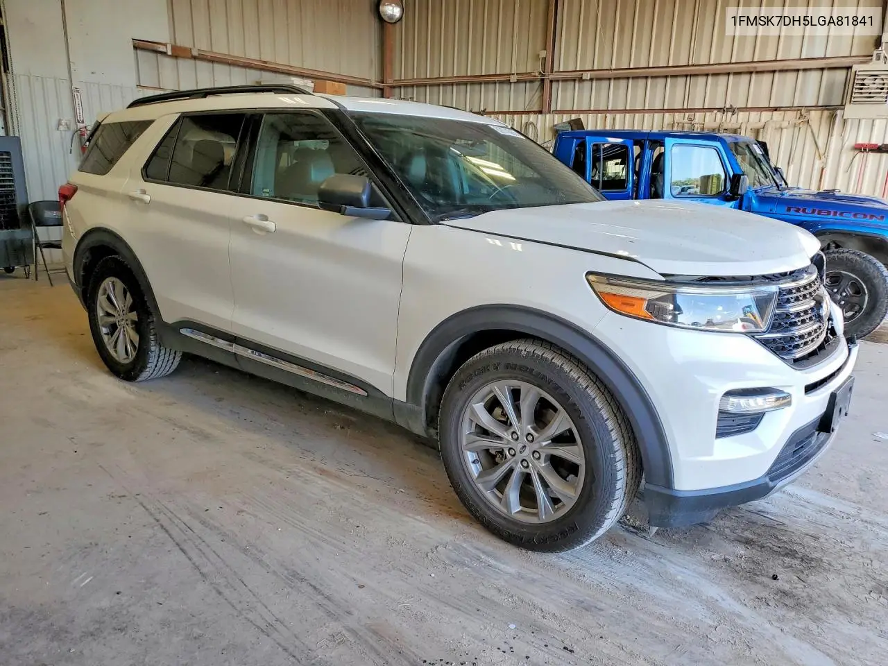 2020 Ford Explorer Xlt VIN: 1FMSK7DH5LGA81841 Lot: 62074366