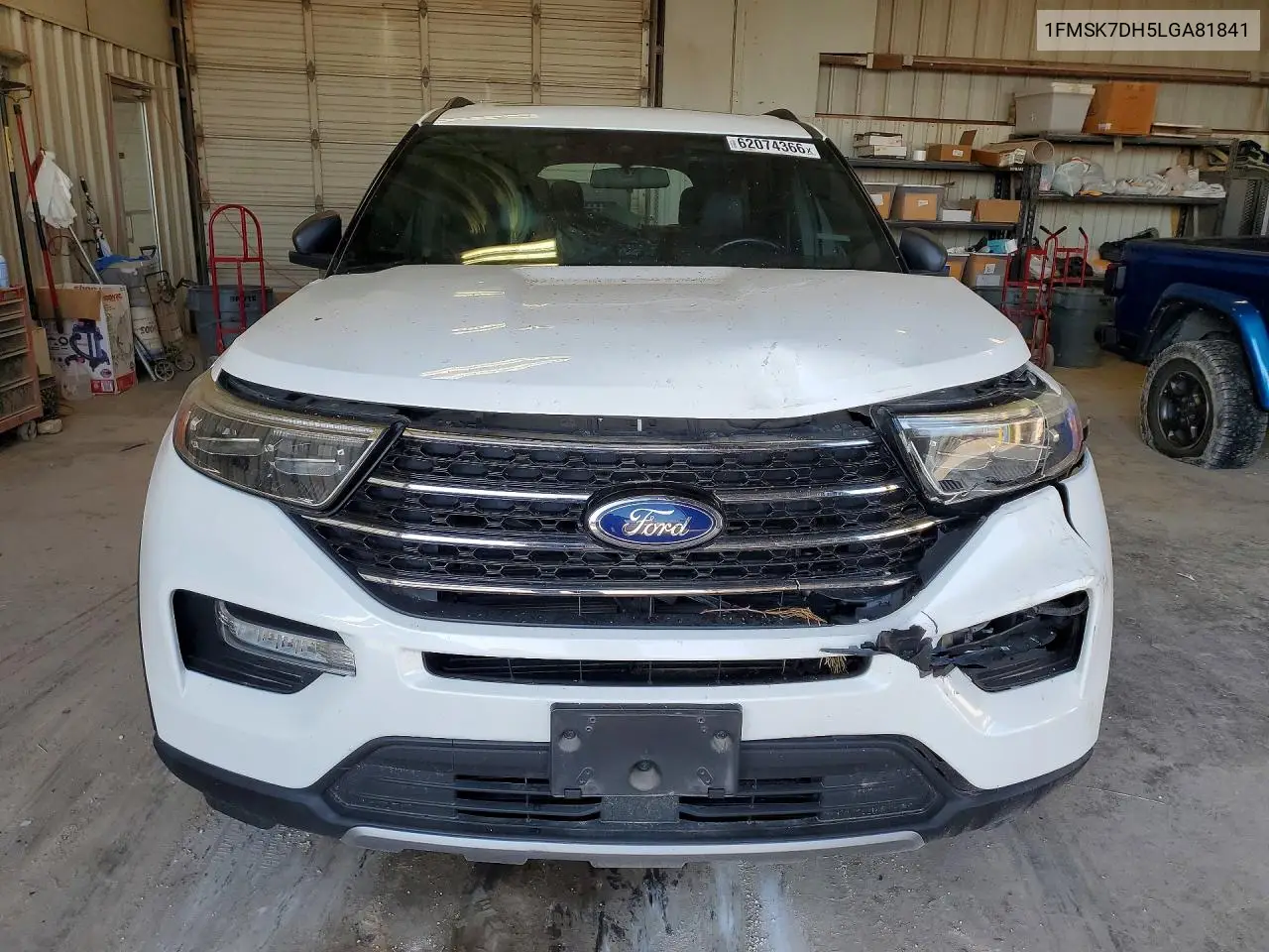 2020 Ford Explorer Xlt VIN: 1FMSK7DH5LGA81841 Lot: 62074366