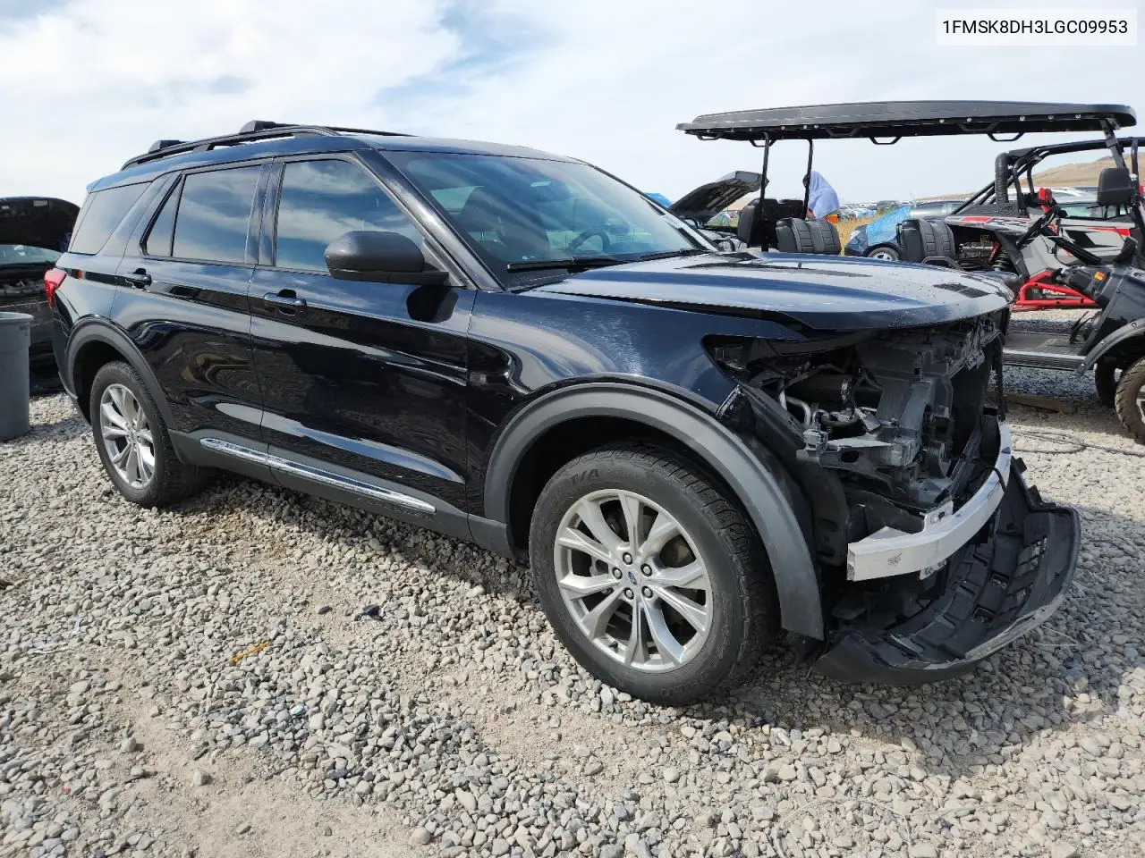 1FMSK8DH3LGC09953 2020 Ford Explorer Xlt