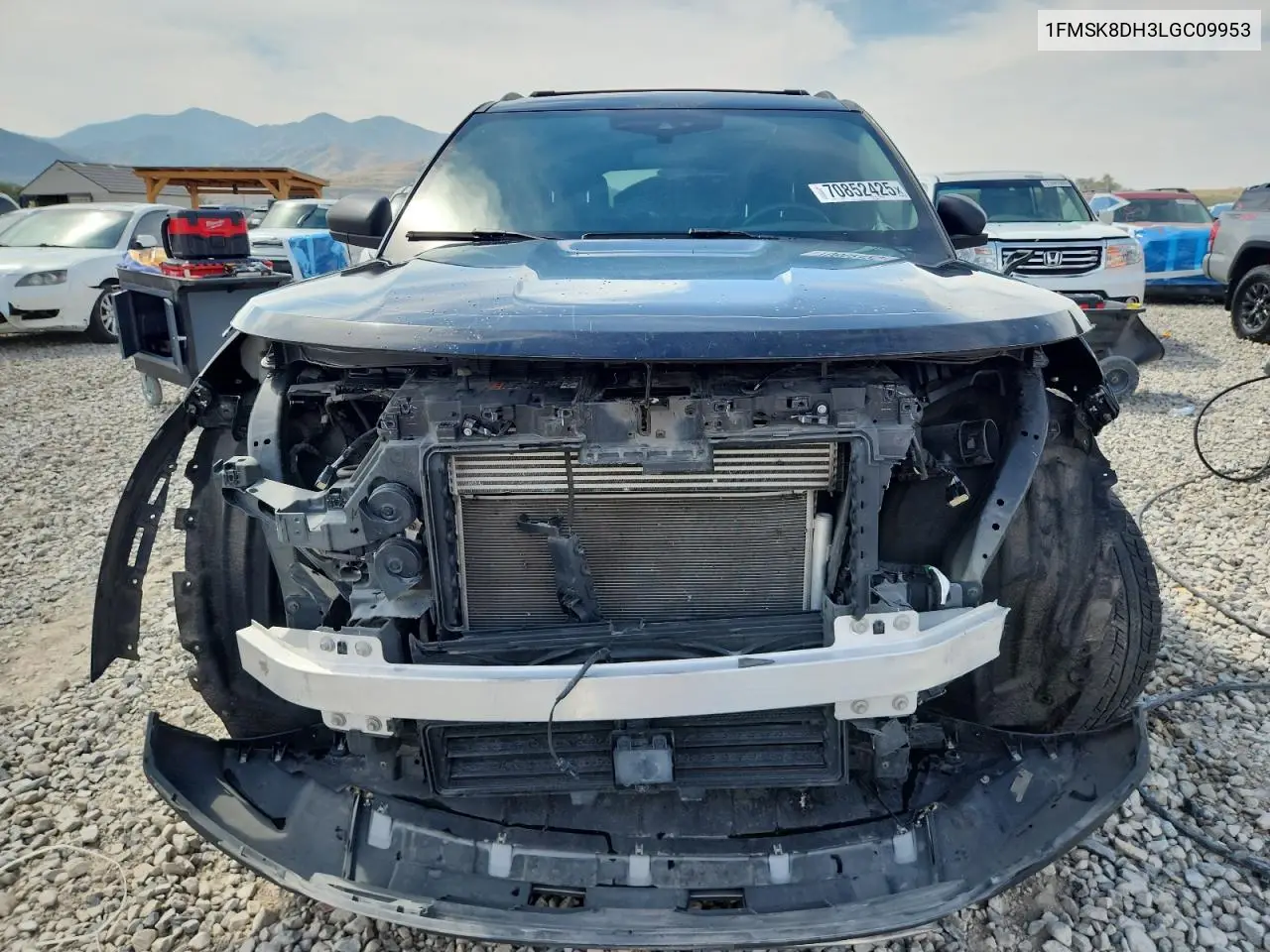 1FMSK8DH3LGC09953 2020 Ford Explorer Xlt