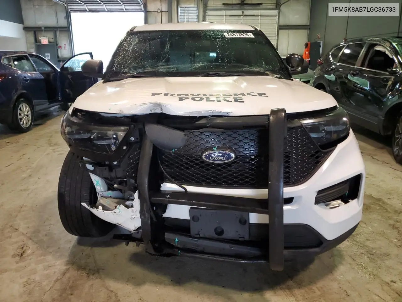 1FM5K8AB7LGC36733 2020 Ford Explorer Police Interceptor