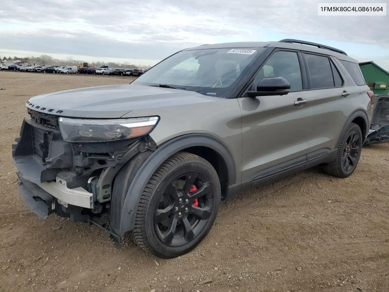 1FM5K8GC4LGB61604 2020 Ford Explorer St