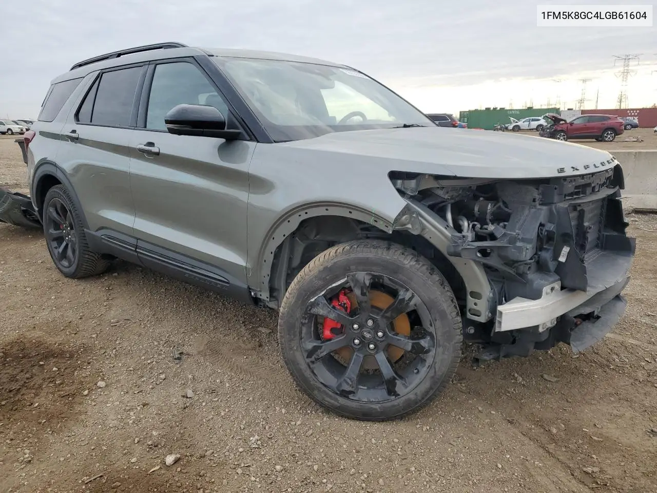 1FM5K8GC4LGB61604 2020 Ford Explorer St