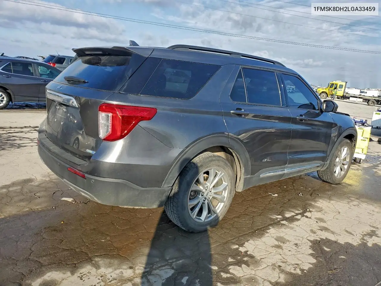 1FMSK8DH2LGA33459 2020 Ford Explorer Xlt