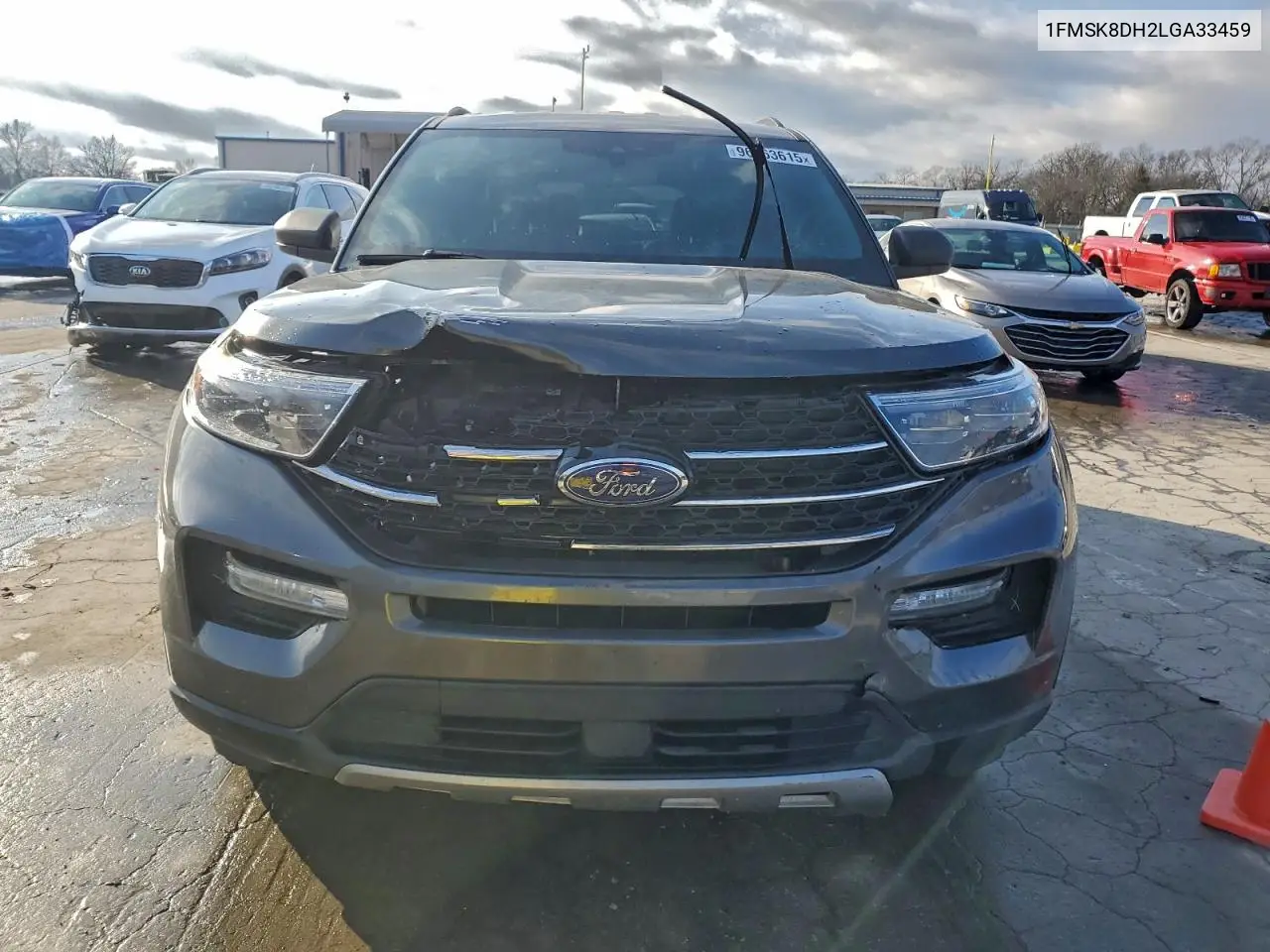1FMSK8DH2LGA33459 2020 Ford Explorer Xlt