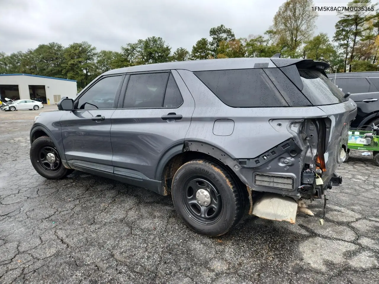 1FM5K8AC7MGC35365 2021 Ford Explorer Police Interceptor