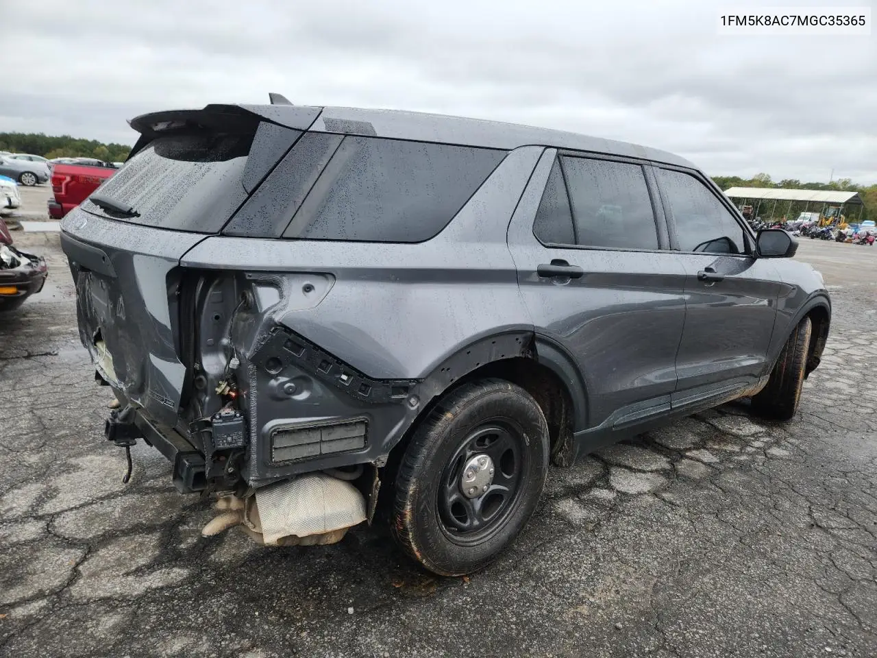 1FM5K8AC7MGC35365 2021 Ford Explorer Police Interceptor