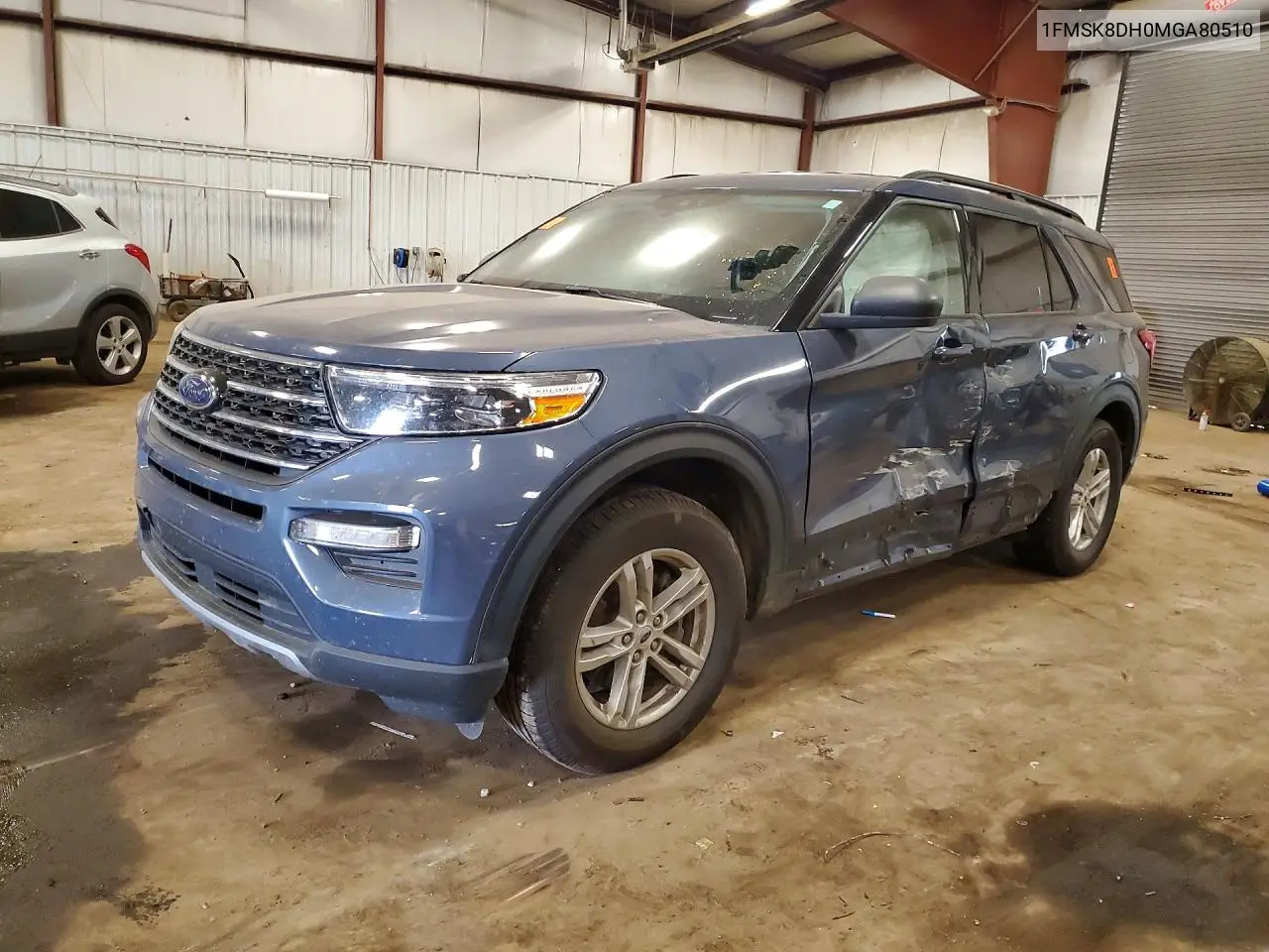 2021 Ford Explorer Xlt VIN: 1FMSK8DH0MGA80510 Lot: 60666496