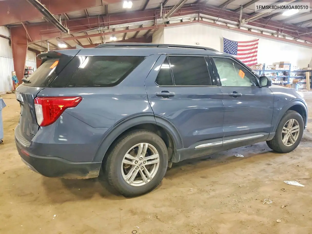 2021 Ford Explorer Xlt VIN: 1FMSK8DH0MGA80510 Lot: 60666496