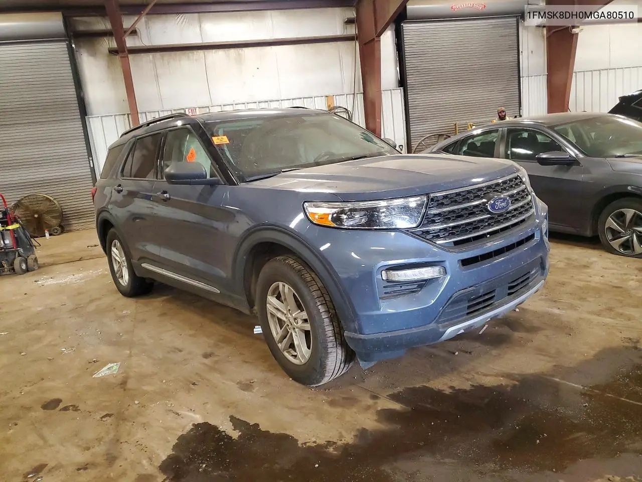 2021 Ford Explorer Xlt VIN: 1FMSK8DH0MGA80510 Lot: 60666496