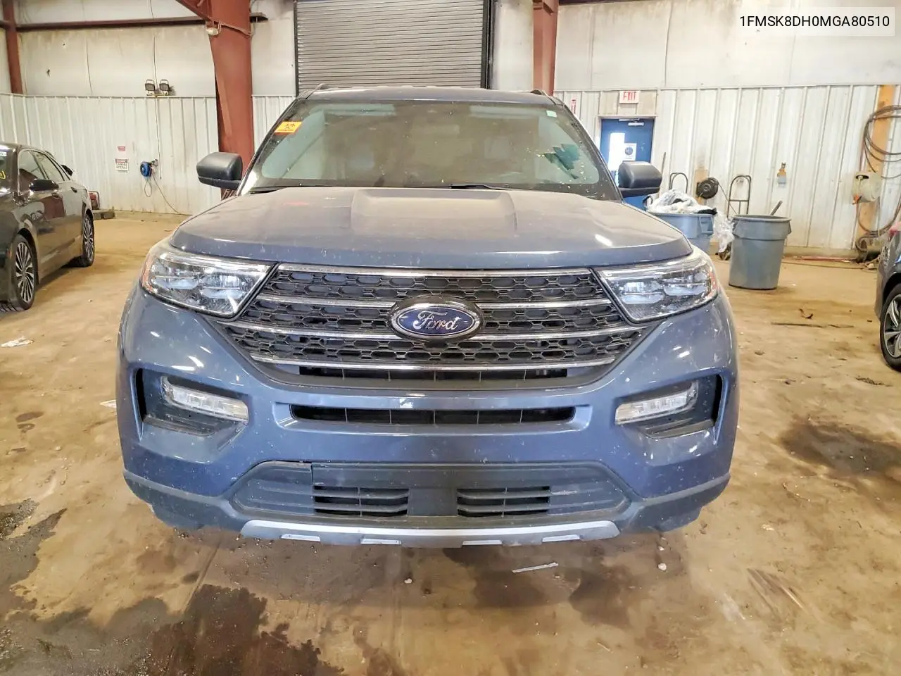 2021 Ford Explorer Xlt VIN: 1FMSK8DH0MGA80510 Lot: 60666496