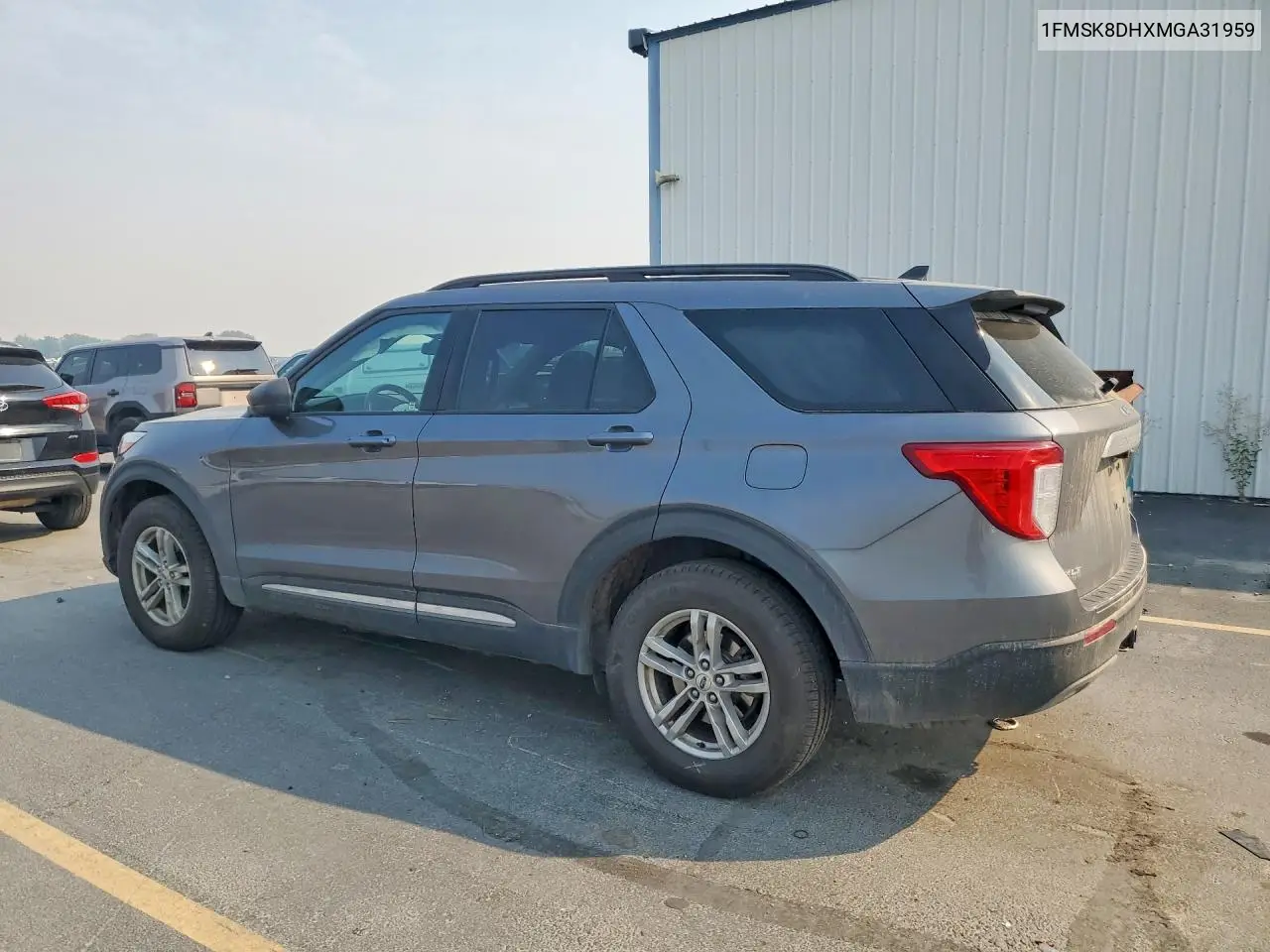 2021 Ford Explorer Xlt VIN: 1FMSK8DHXMGA31959 Lot: 61528826