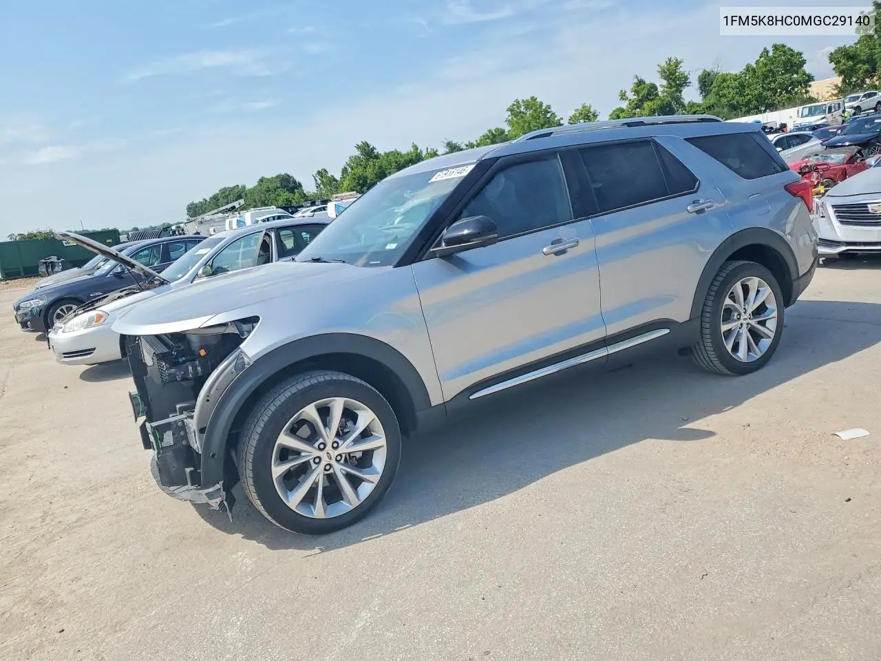 2021 Ford Explorer Platinum VIN: 1FM5K8HC0MGC29140 Lot: 61916146