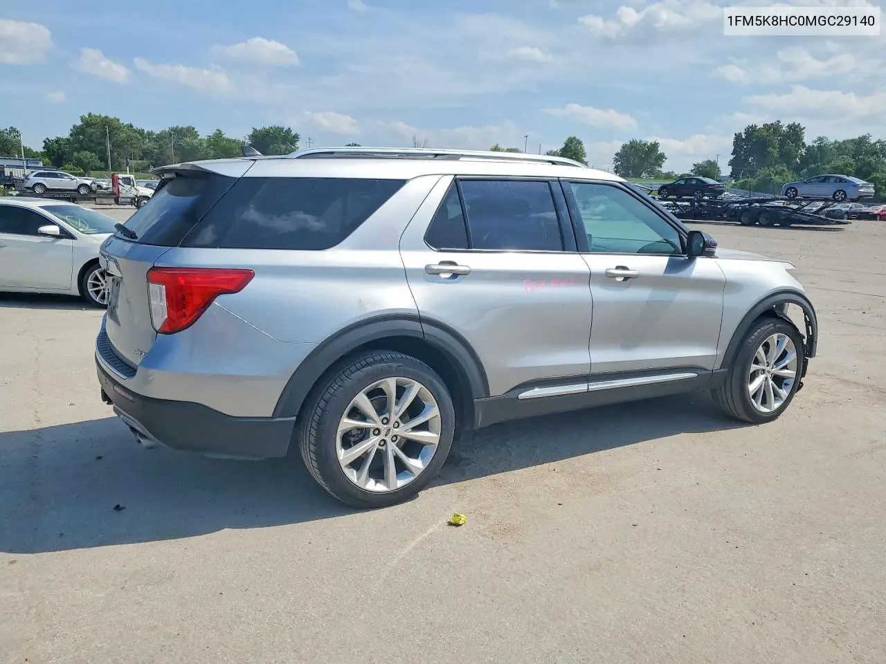 2021 Ford Explorer Platinum VIN: 1FM5K8HC0MGC29140 Lot: 61916146