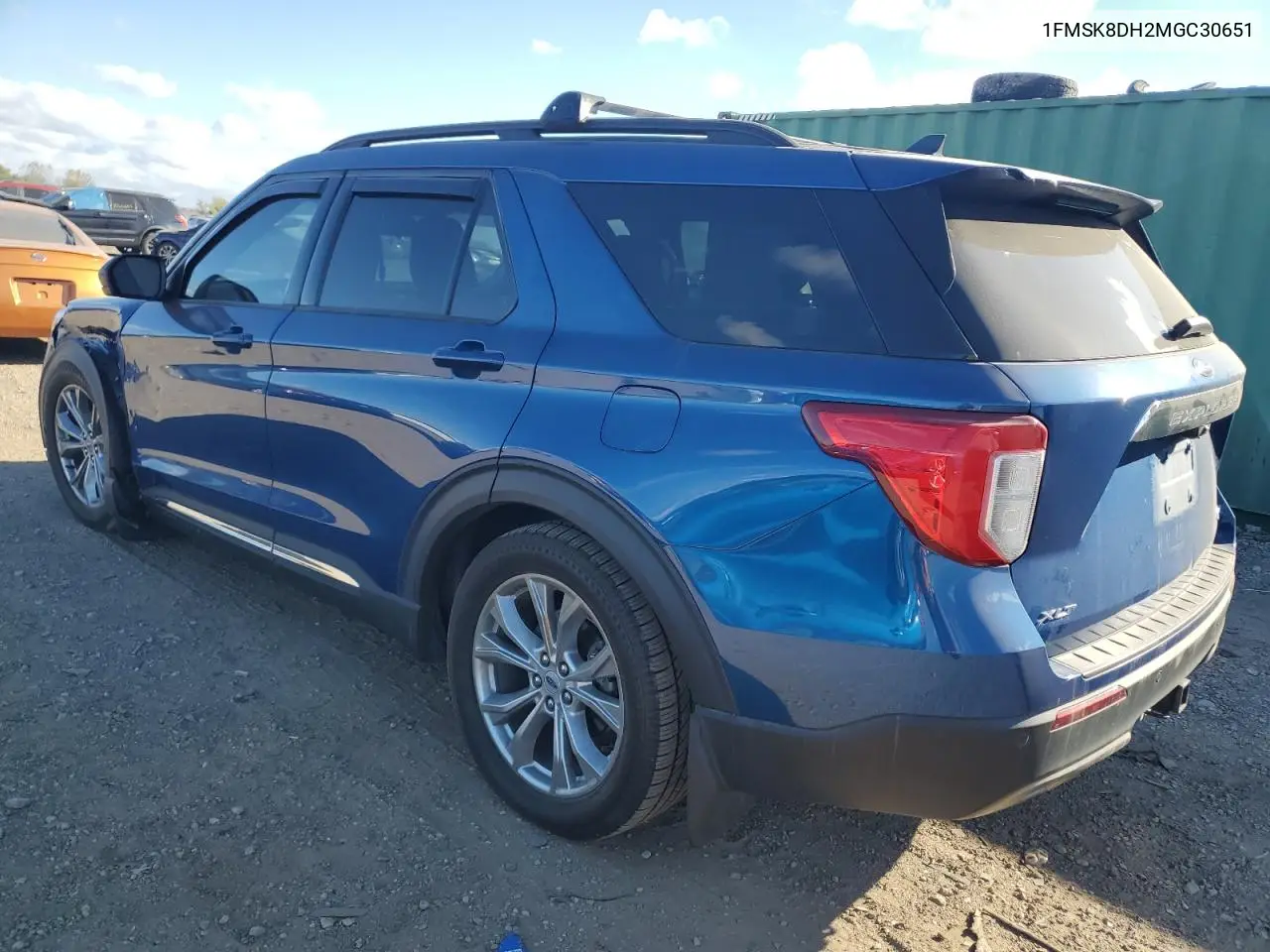1FMSK8DH2MGC30651 2021 Ford Explorer Xlt