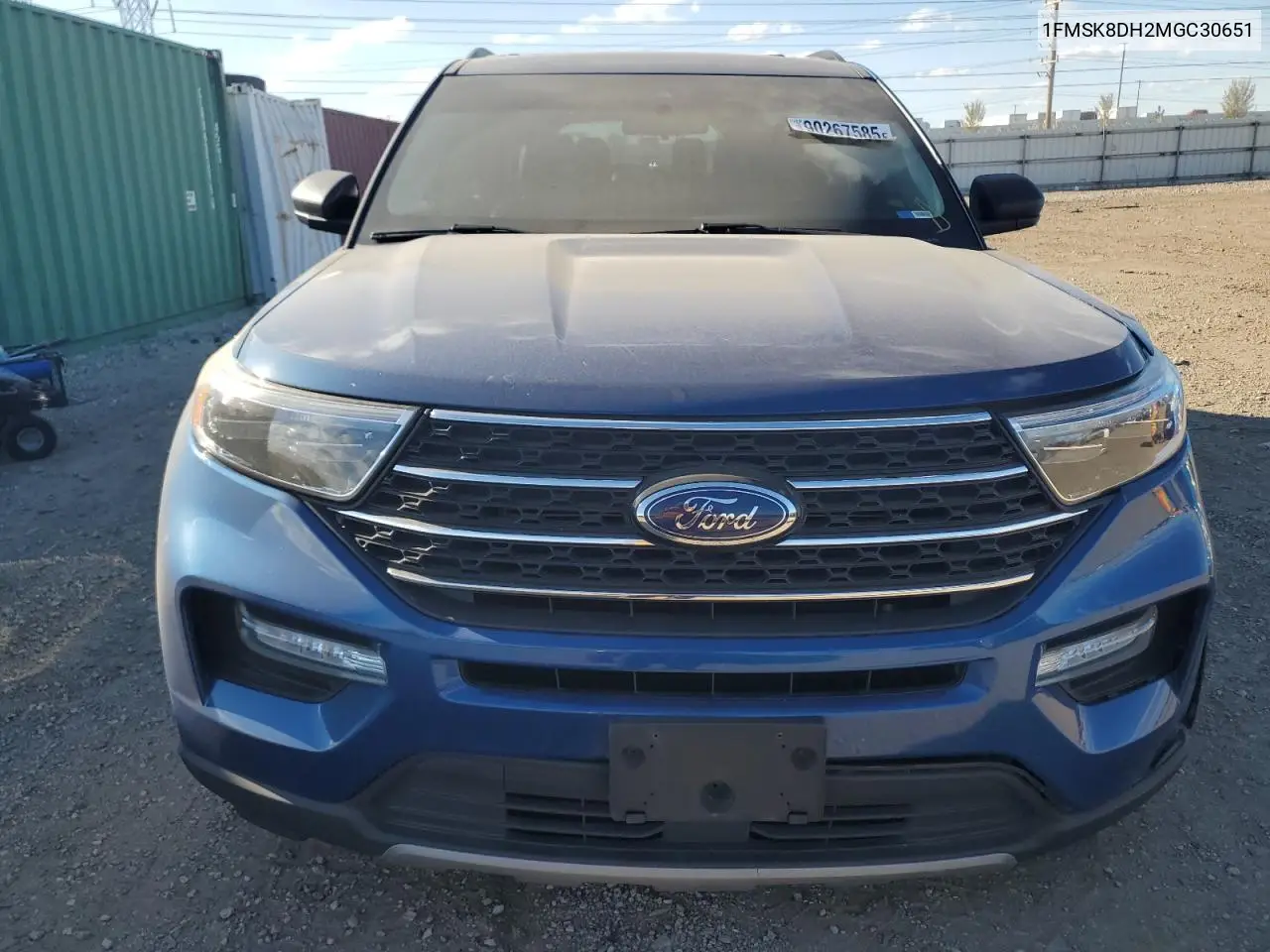 1FMSK8DH2MGC30651 2021 Ford Explorer Xlt