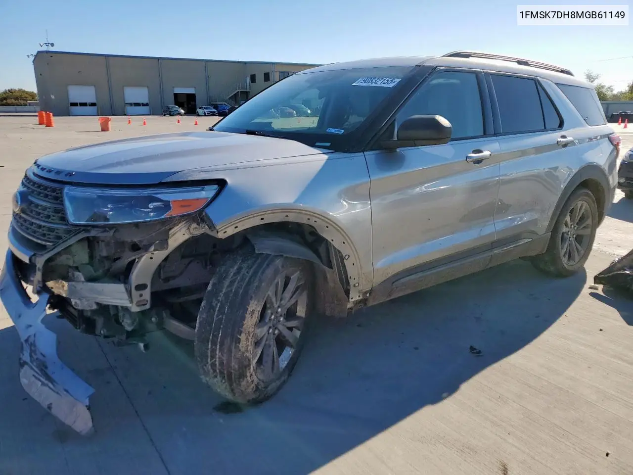 1FMSK7DH8MGB61149 2021 Ford Explorer Xlt