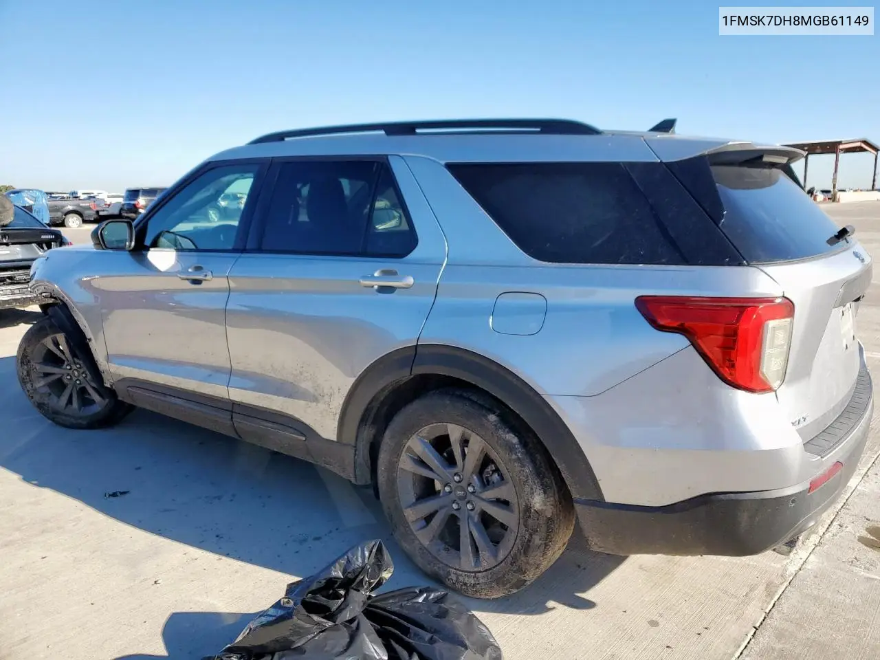 1FMSK7DH8MGB61149 2021 Ford Explorer Xlt
