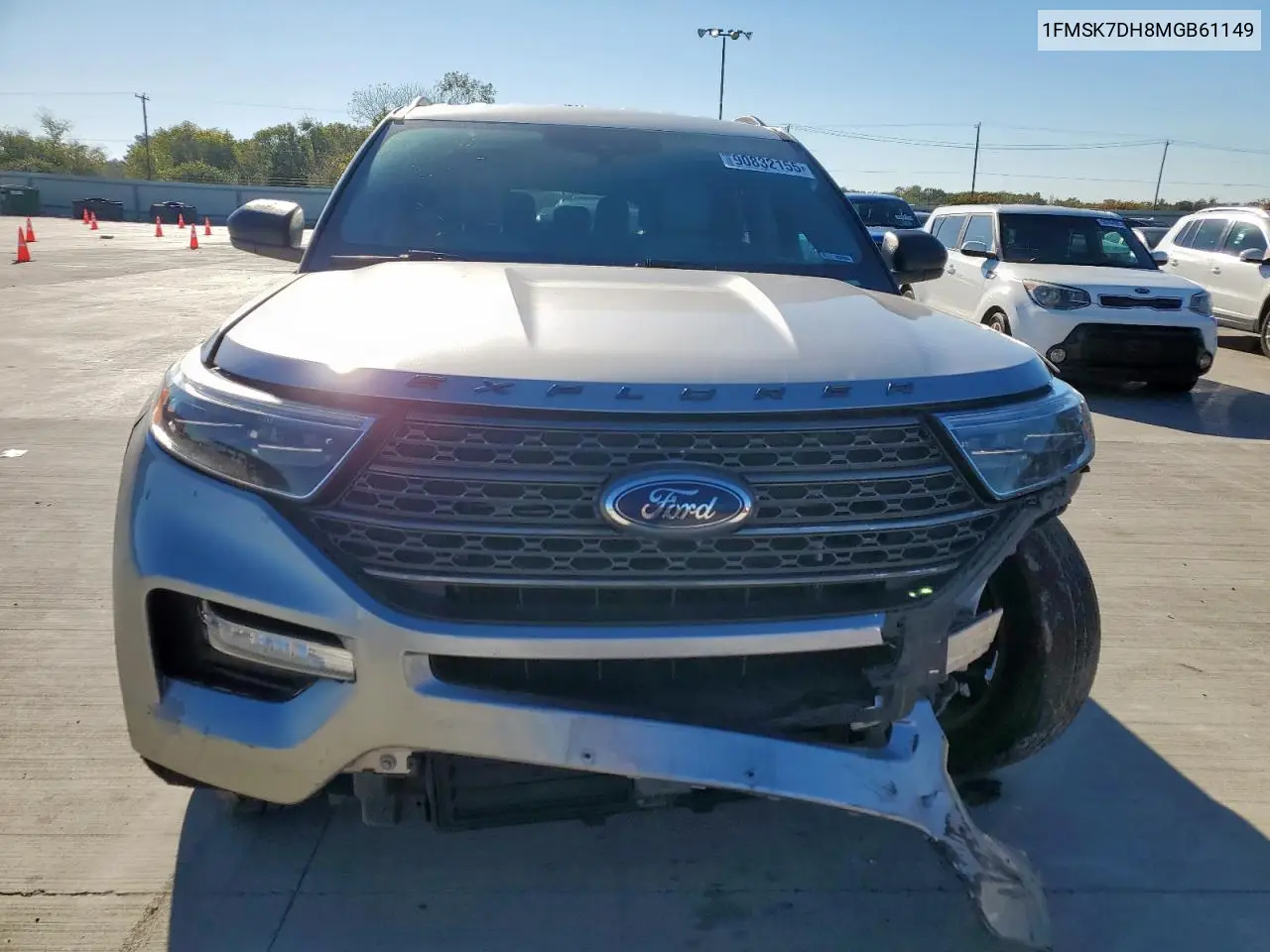 1FMSK7DH8MGB61149 2021 Ford Explorer Xlt
