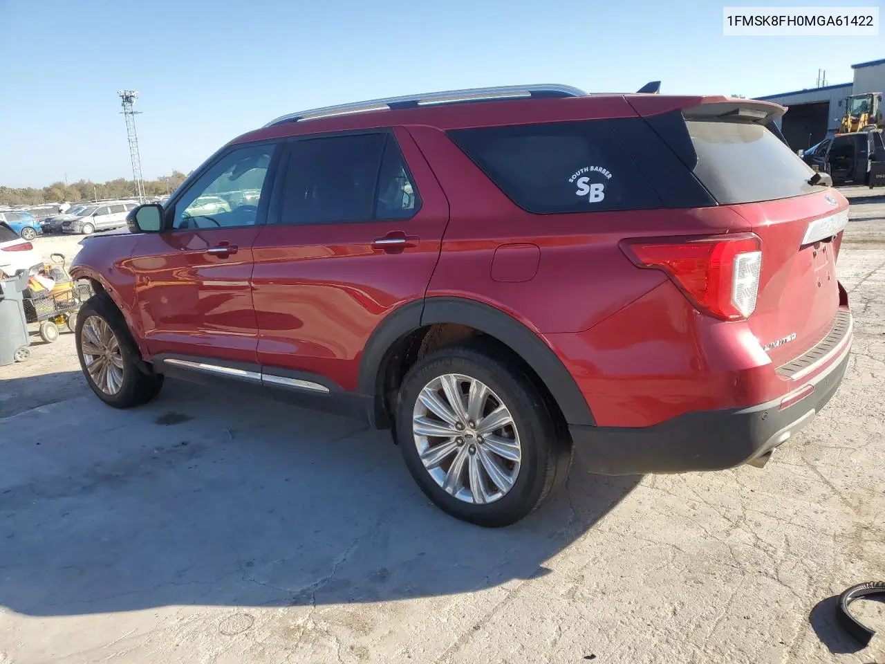 1FMSK8FH0MGA61422 2021 Ford Explorer Limited
