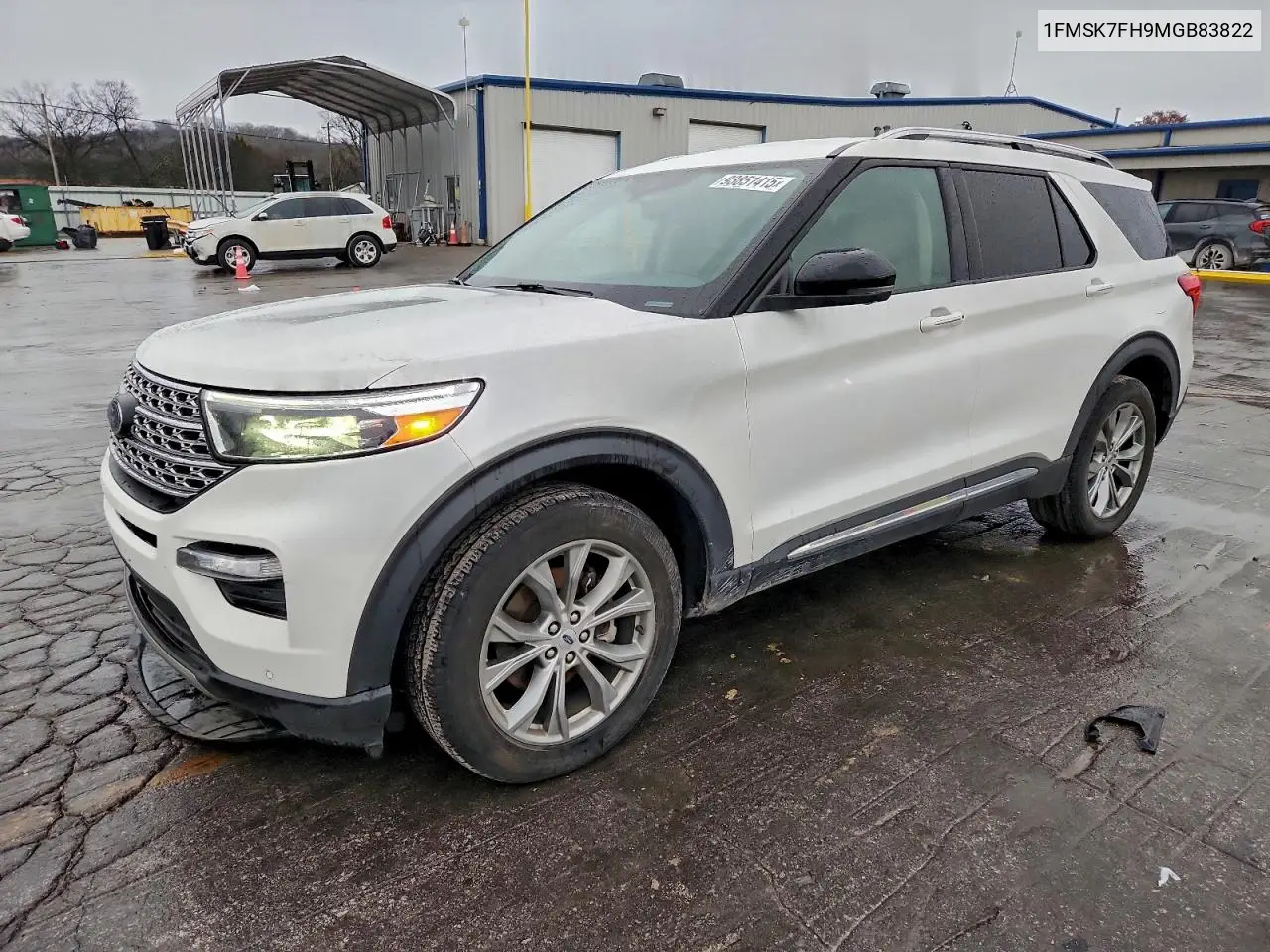 1FMSK7FH9MGB83822 2021 Ford Explorer Limited
