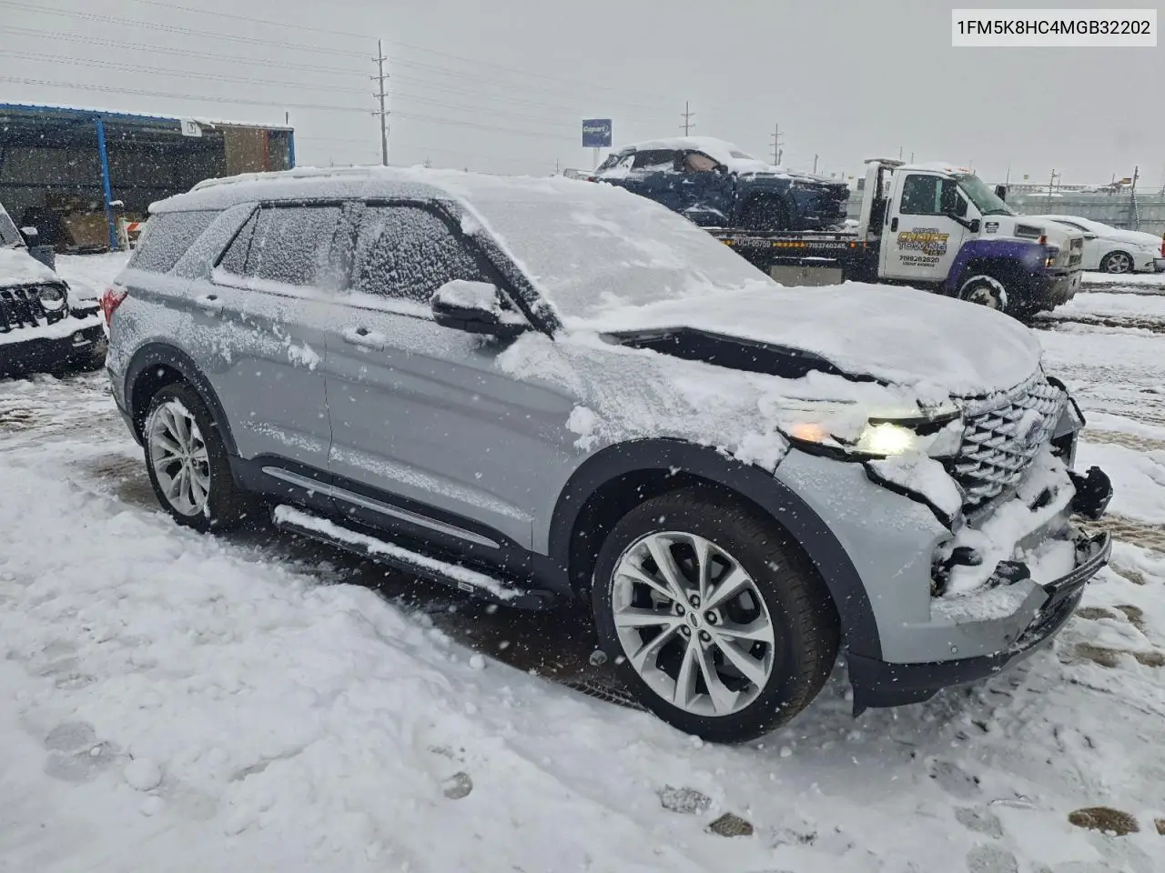 1FM5K8HC4MGB32202 2021 Ford Explorer Platinum