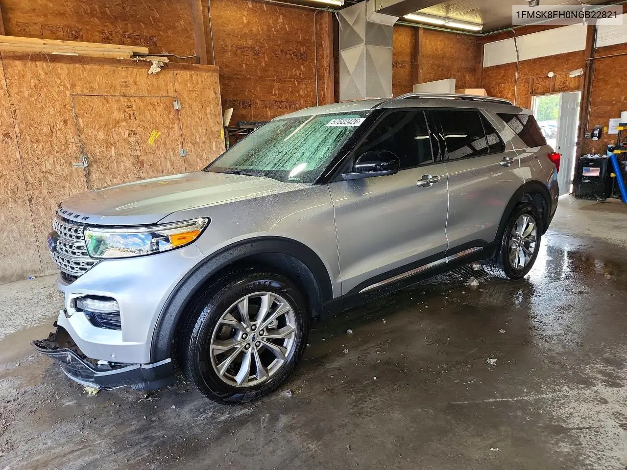 2022 Ford Explorer Limited VIN: 1FMSK8FH0NGB22821 Lot: 57522426