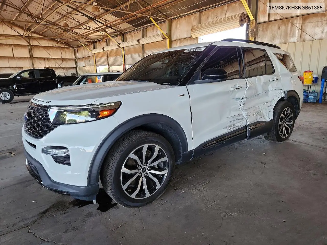 2022 Ford Explorer St-Line VIN: 1FMSK7KH3NGB61385 Lot: 58073636