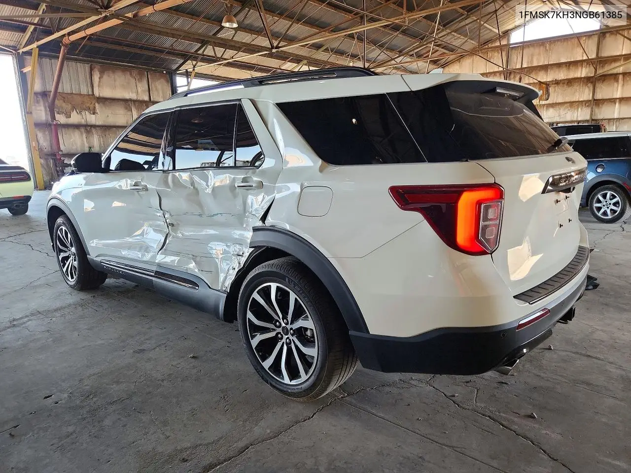 2022 Ford Explorer St-Line VIN: 1FMSK7KH3NGB61385 Lot: 58073636