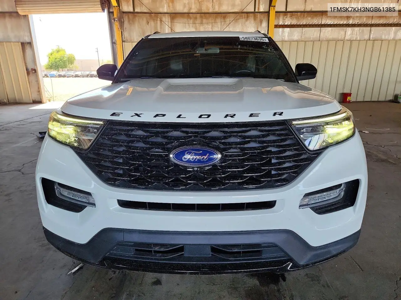 2022 Ford Explorer St-Line VIN: 1FMSK7KH3NGB61385 Lot: 58073636