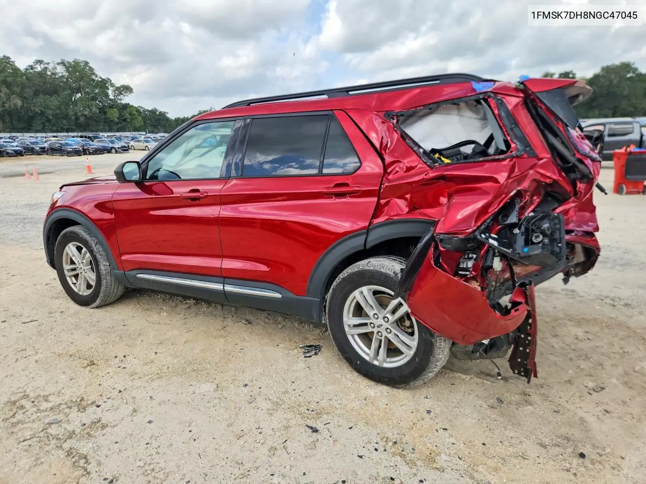 2022 Ford Explorer Xlt VIN: 1FMSK7DH8NGC47045 Lot: 62065966