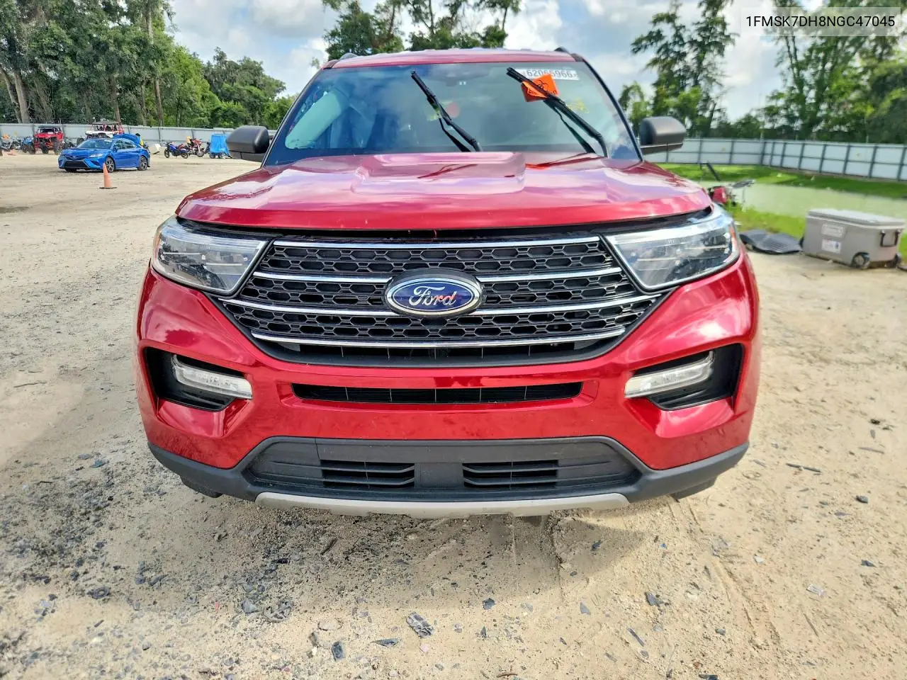 2022 Ford Explorer Xlt VIN: 1FMSK7DH8NGC47045 Lot: 62065966