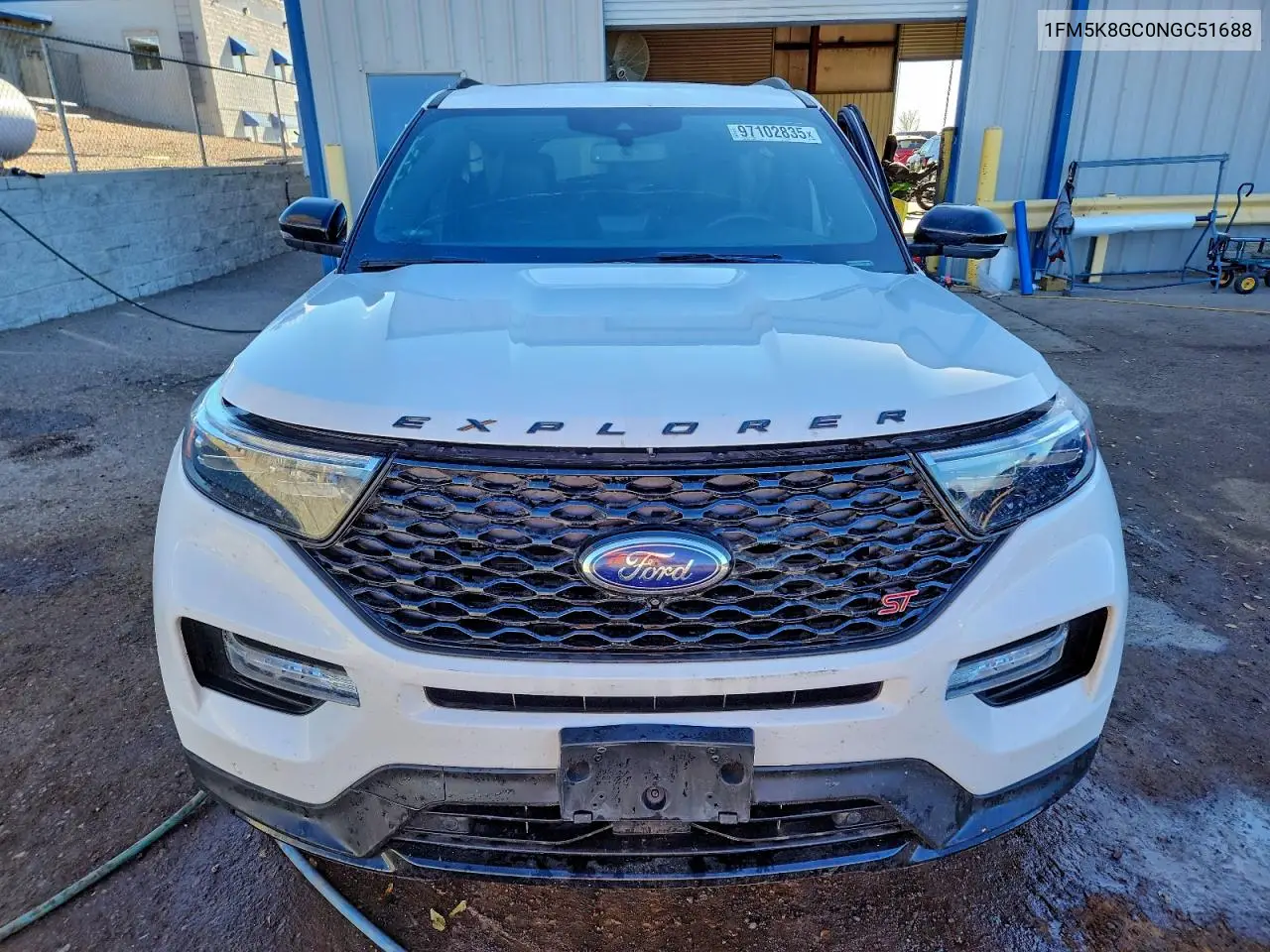 1FM5K8GC0NGC51688 2022 Ford Explorer St
