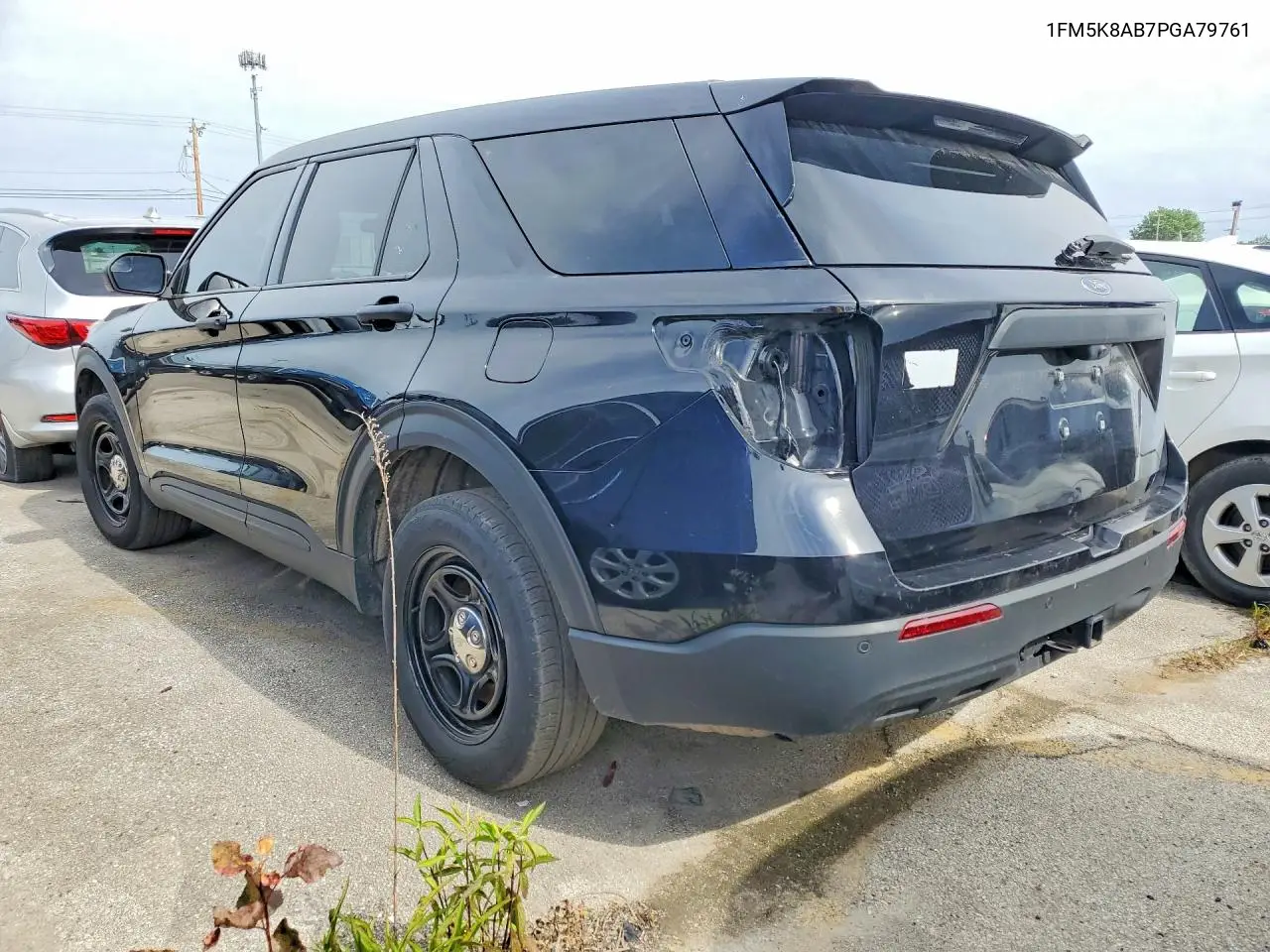 2023 Ford Explorer Police Interceptor VIN: 1FM5K8AB7PGA79761 Lot: 53816076