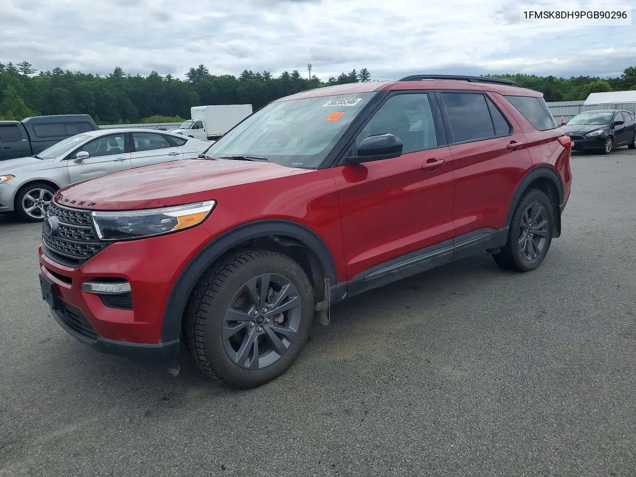 2023 Ford Explorer Xlt VIN: 1FMSK8DH9PGB90296 Lot: 58285346