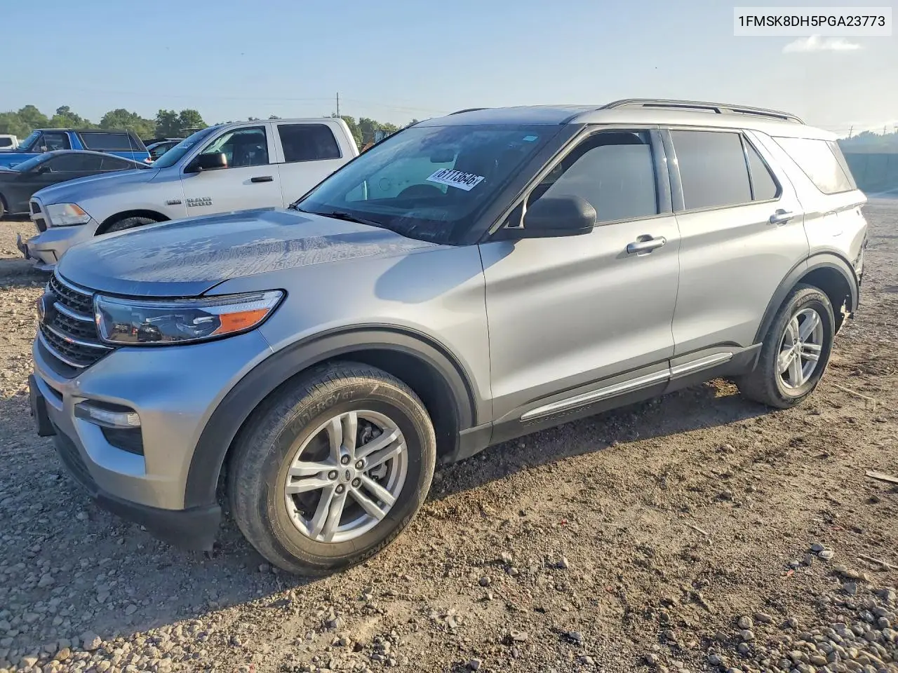 2023 Ford Explorer Xlt VIN: 1FMSK8DH5PGA23773 Lot: 61113646