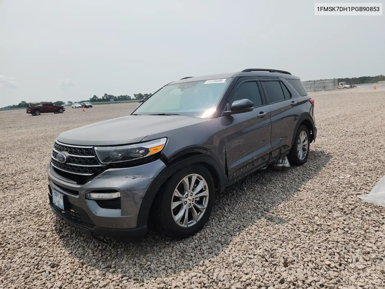 2023 Ford Explorer Xlt VIN: 1FMSK7DH1PGB90853 Lot: 61238586