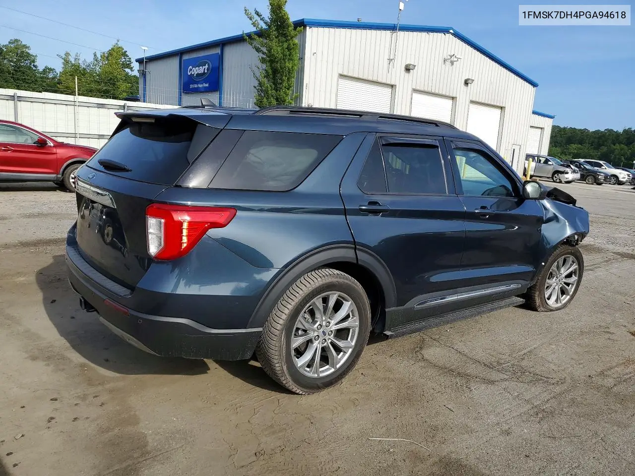 2023 Ford Explorer Xlt VIN: 1FMSK7DH4PGA94618 Lot: 61478846