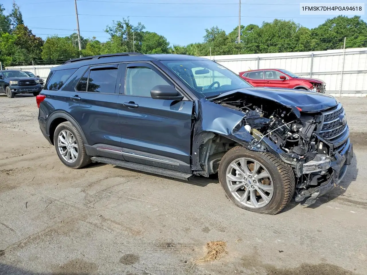 2023 Ford Explorer Xlt VIN: 1FMSK7DH4PGA94618 Lot: 61478846