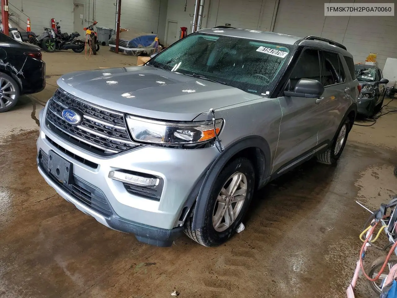 2023 Ford Explorer Xlt VIN: 1FMSK7DH2PGA70060 Lot: 61547076