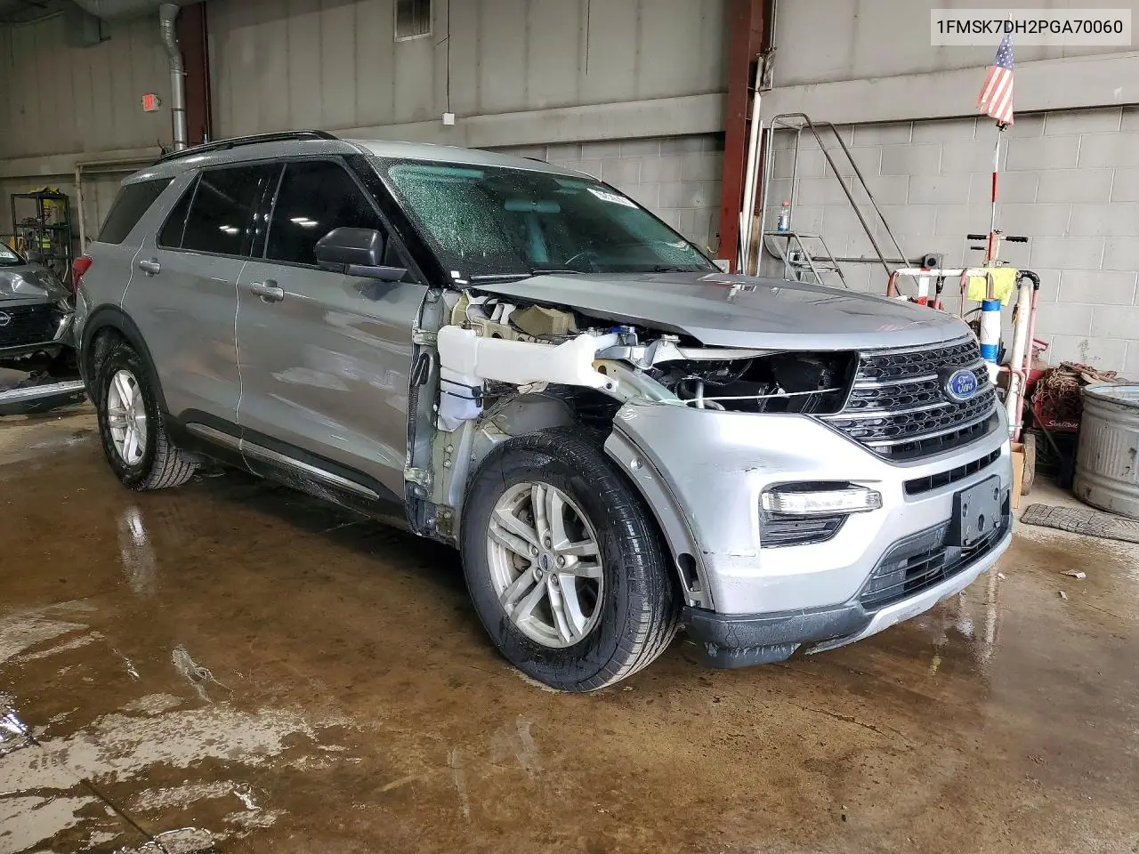 2023 Ford Explorer Xlt VIN: 1FMSK7DH2PGA70060 Lot: 61547076