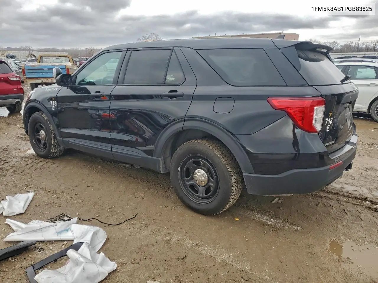 1FM5K8AB1PGB83825 2023 Ford Explorer Police Interceptor